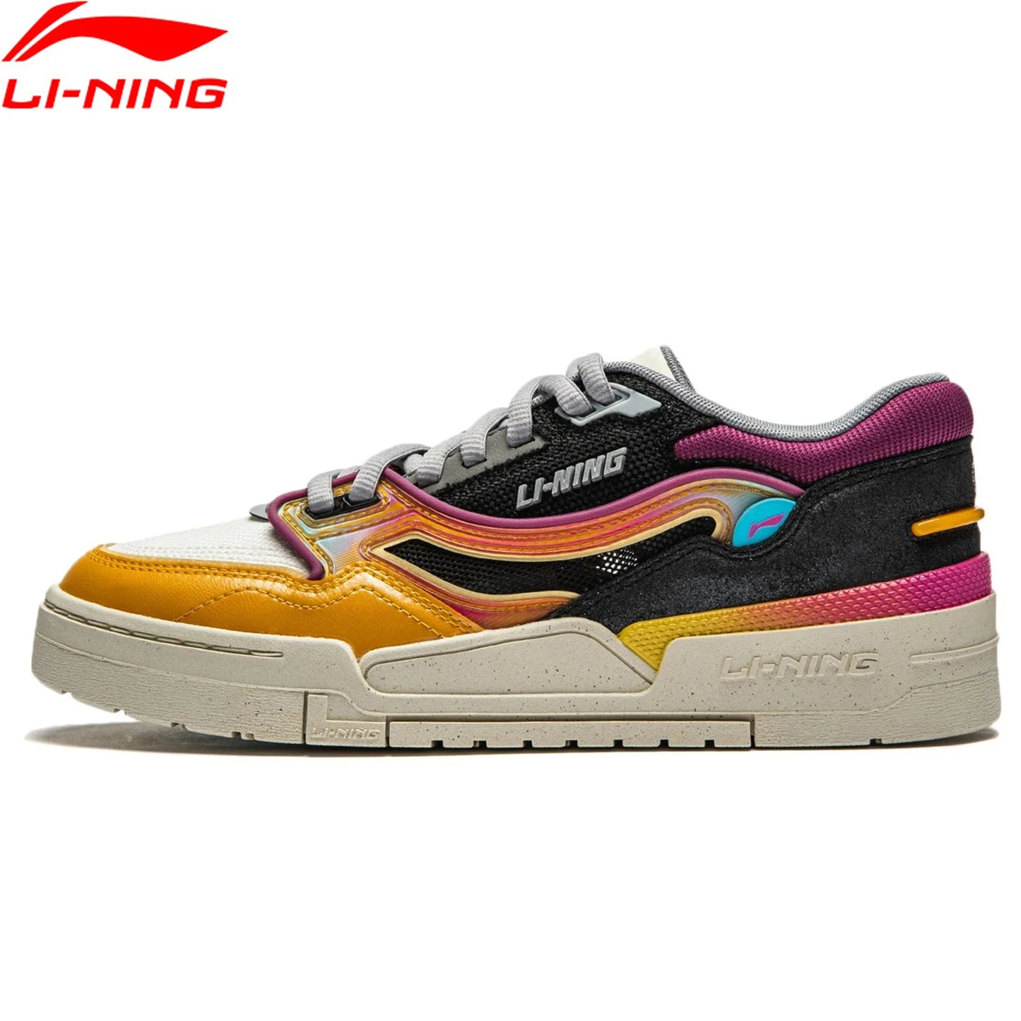 Li-Ning  Men's Classic Lifestyle Shoes  Stylish, Comfortable Cushion Sport Sneakers for Leisure Wear