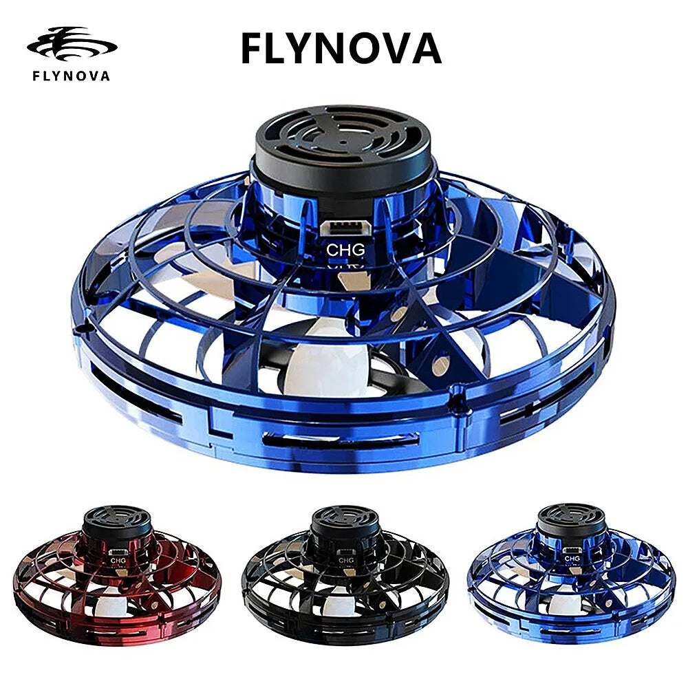 Flashing Gyroscope Spinning Children Hand Turn Rotating Gyro Toys