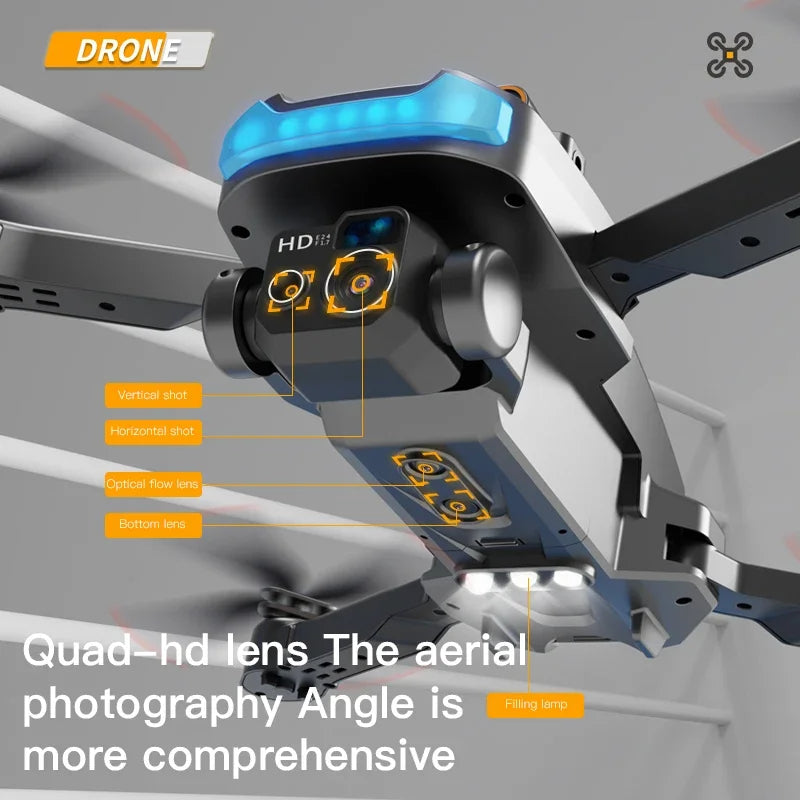 Foldable Professional P15 1.5KM Range GPS HD Dual Camera Drone