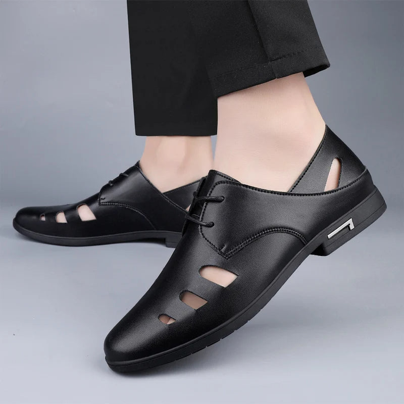 Men's Italian Style Leather Sandals