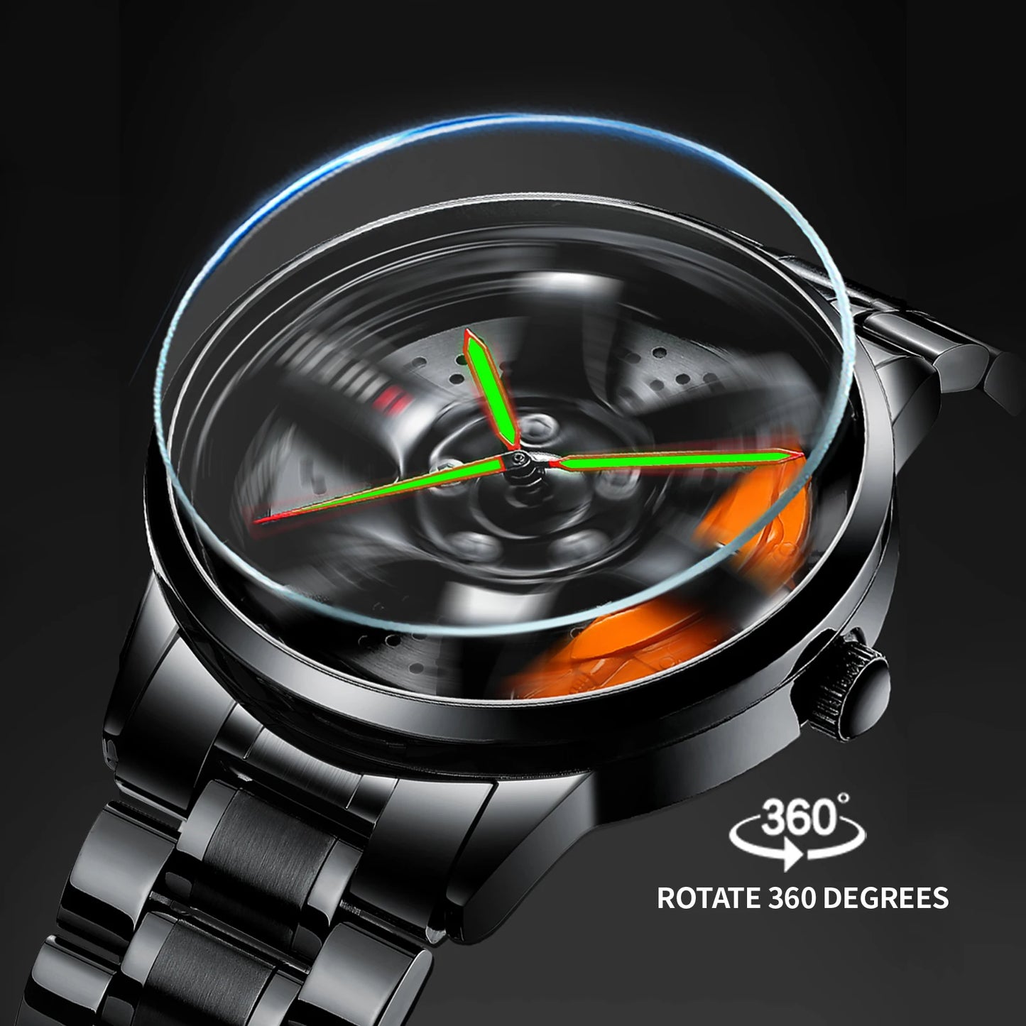 Luxury Waterproof 360° Rotating High Quality Sports Watch